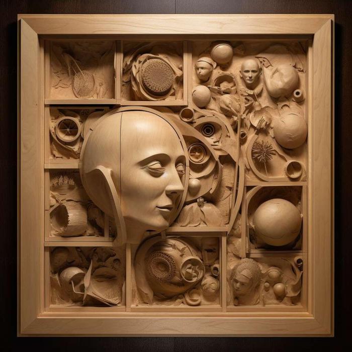 نموذج ثلاثي الأبعاد لآلة CNC 3D Art 